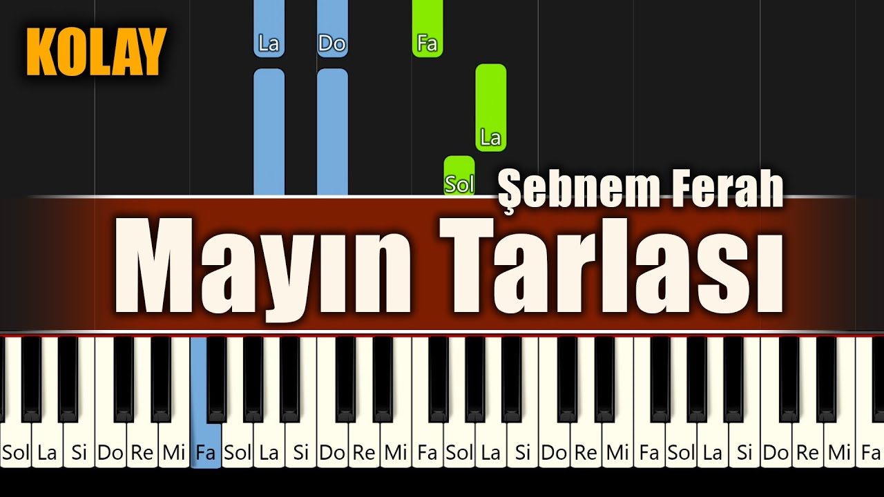 Şebnem Ferah - Mayın Tarlası - Kolay Piyano