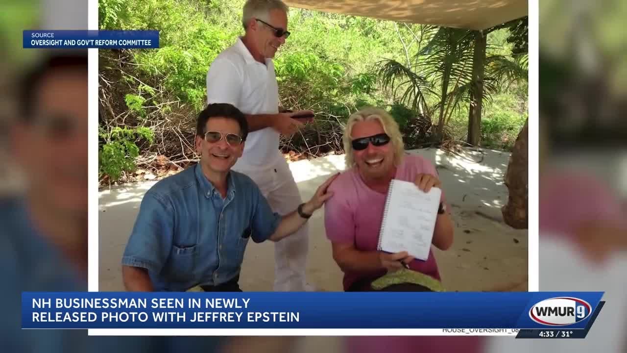 Photo shows Dean Kamen with Jeffrey Epstein
