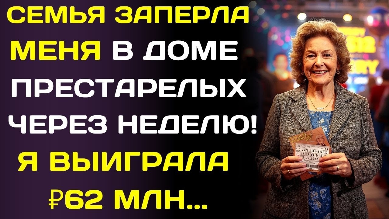 Семья выгнала меня из квартиры в интернат ради моих денег… но выиграла 62 миллиона.