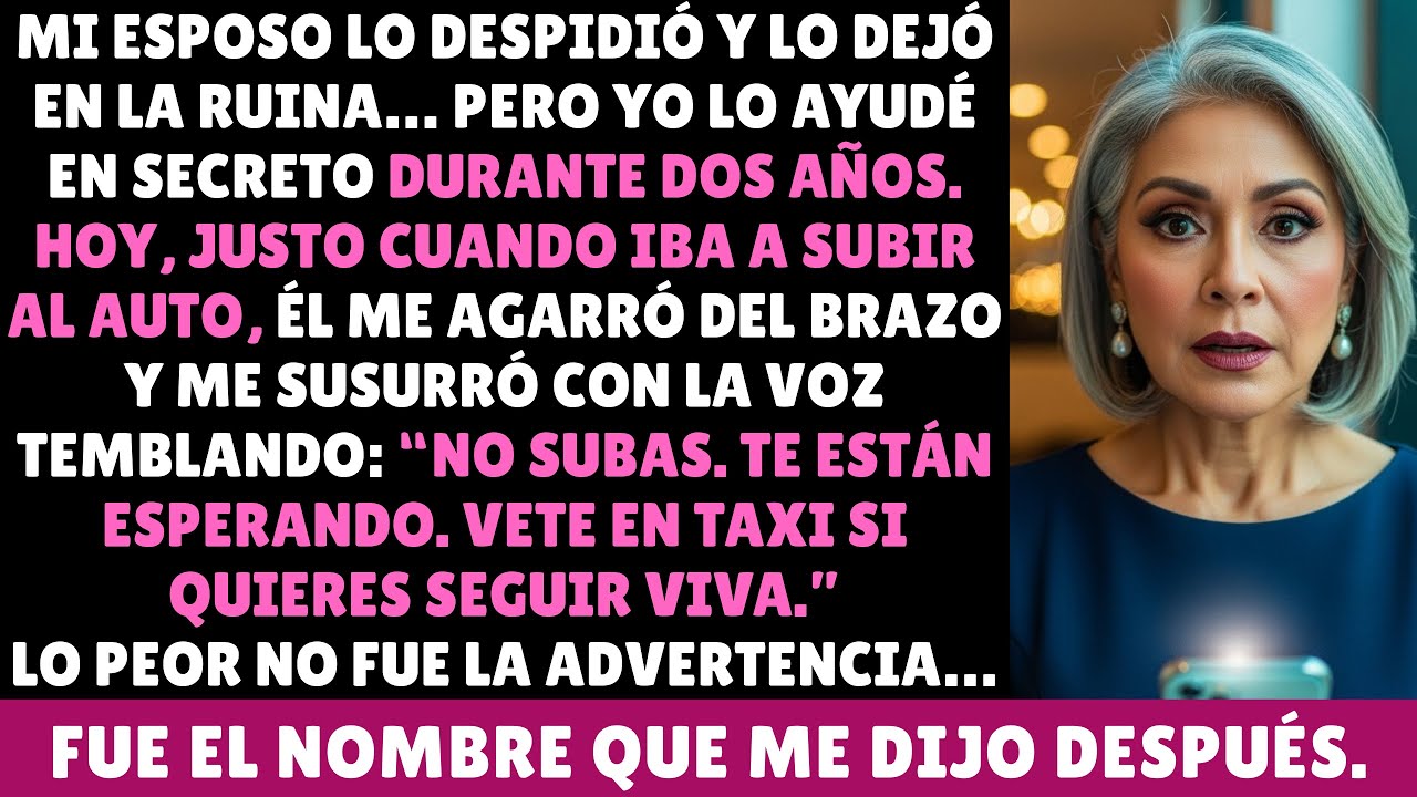 Ayudé en secreto al empleado que mi marido despidió… y regresó cuando mi familia me traicionó