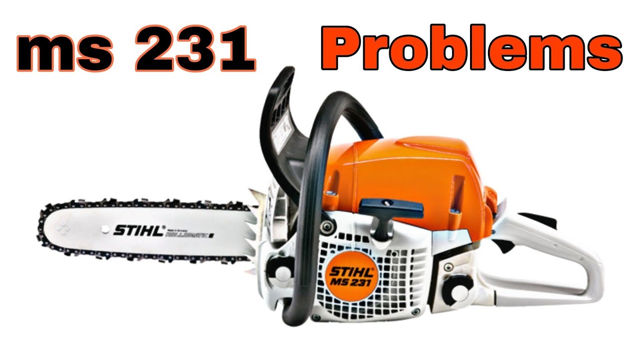 STIHL ms231 se AHOGA! 🤦🤯🤬