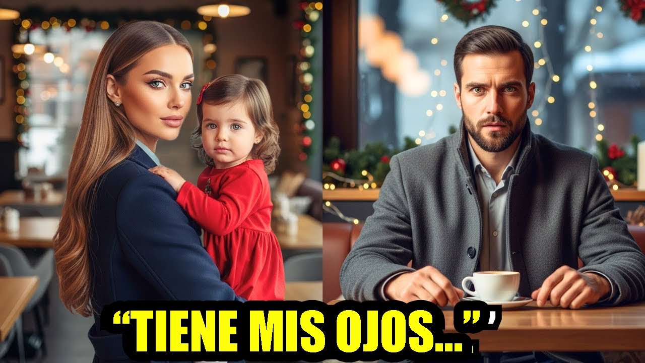 MILLONARIO PASA NAVIDAD SOLO, HASTA QUE SU EX ENTRA AL CAFÉ CON UNA PEQUEÑA HIJA