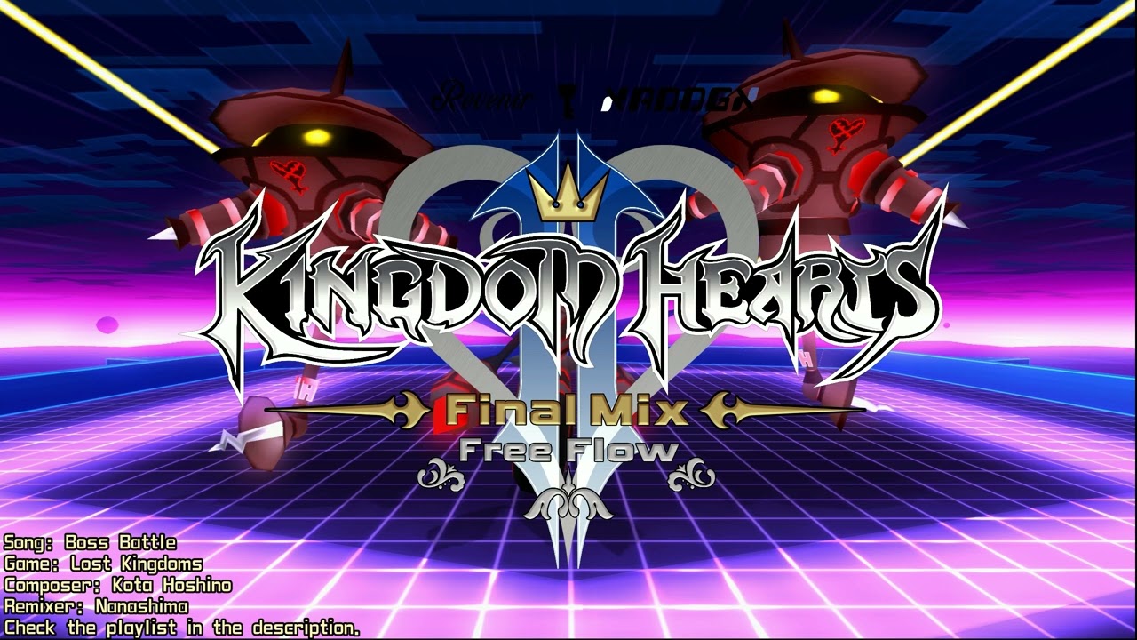 Kingdom Hearts II: FFVII Mod OST - Boss Battle (From 