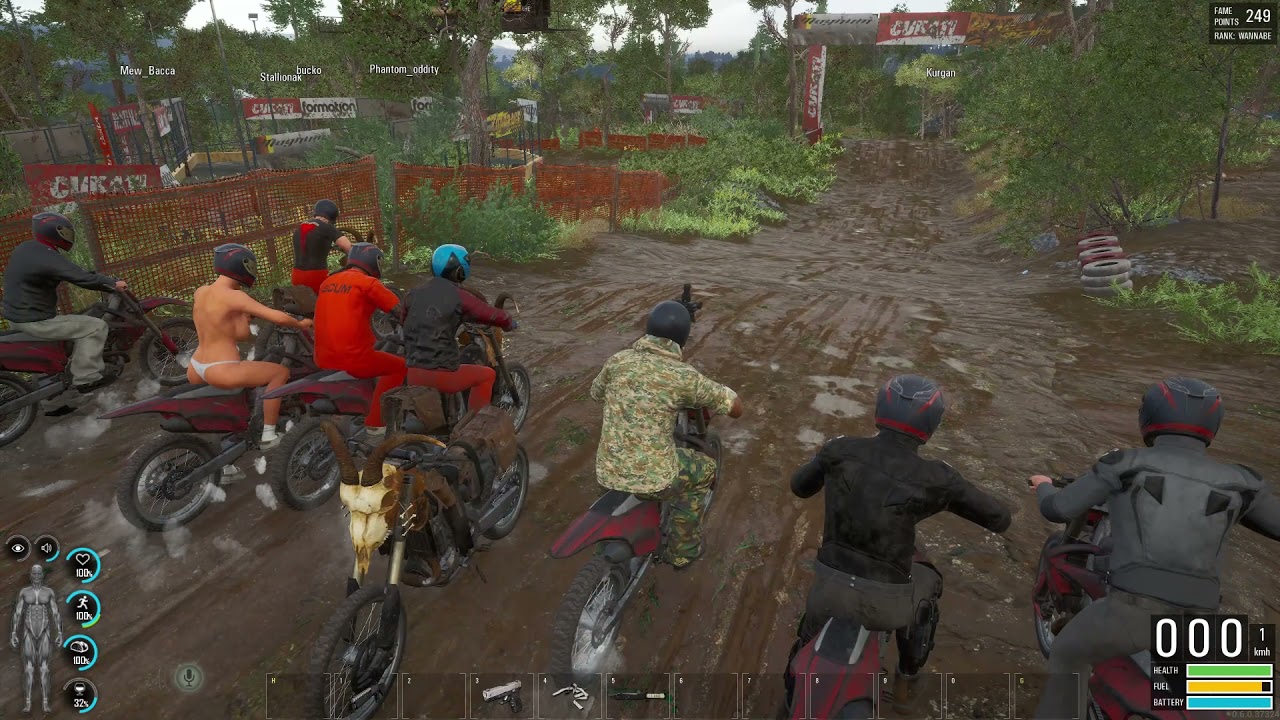 Scum - Dirt Bike Race (Heaven Can Wait Server)