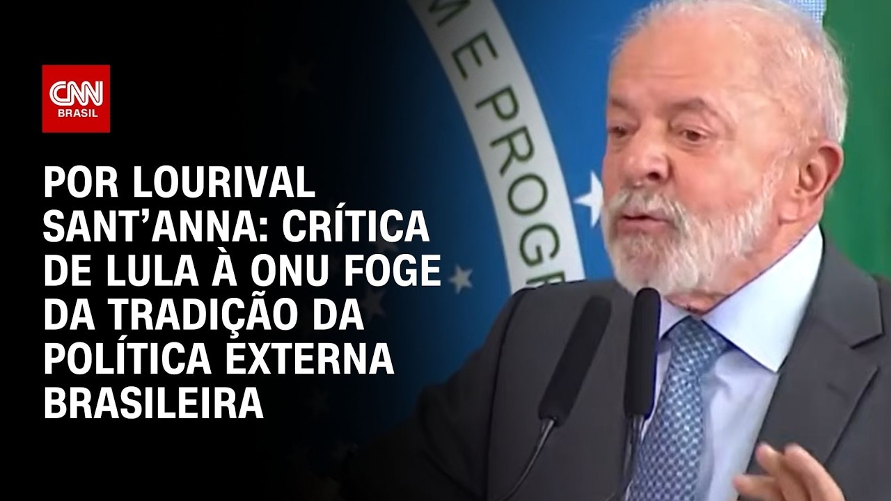 Análise: Crítica de Lula à ONU foge da tradição da política externa brasileira | CNN PRIME TIME