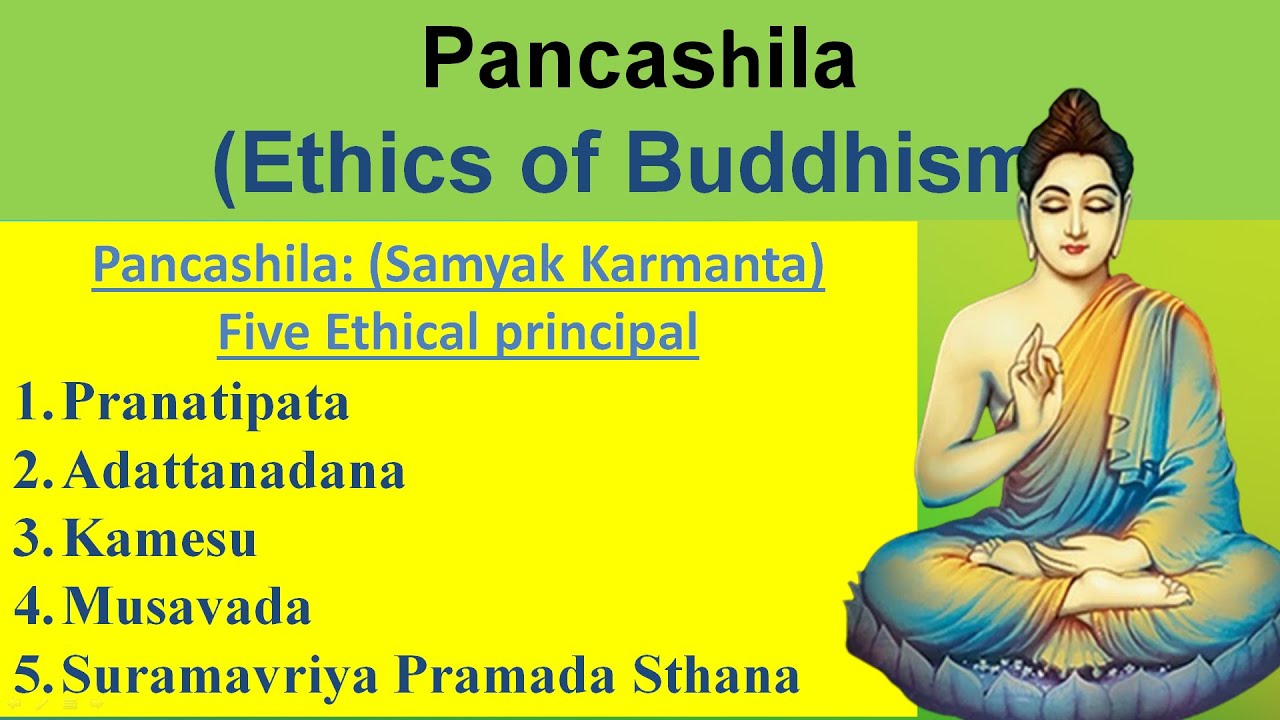 Pancashila | Five Principle of Conduct | Buddhist Ethics |Philosophy Simplified