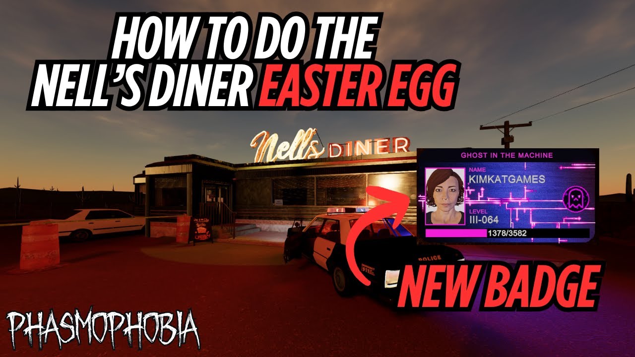 How To Get The Nell's Diner Easter Egg + ID Card in Phasmophobia