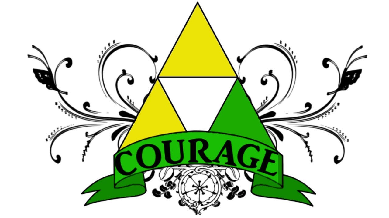 Men get brave only by brave actions