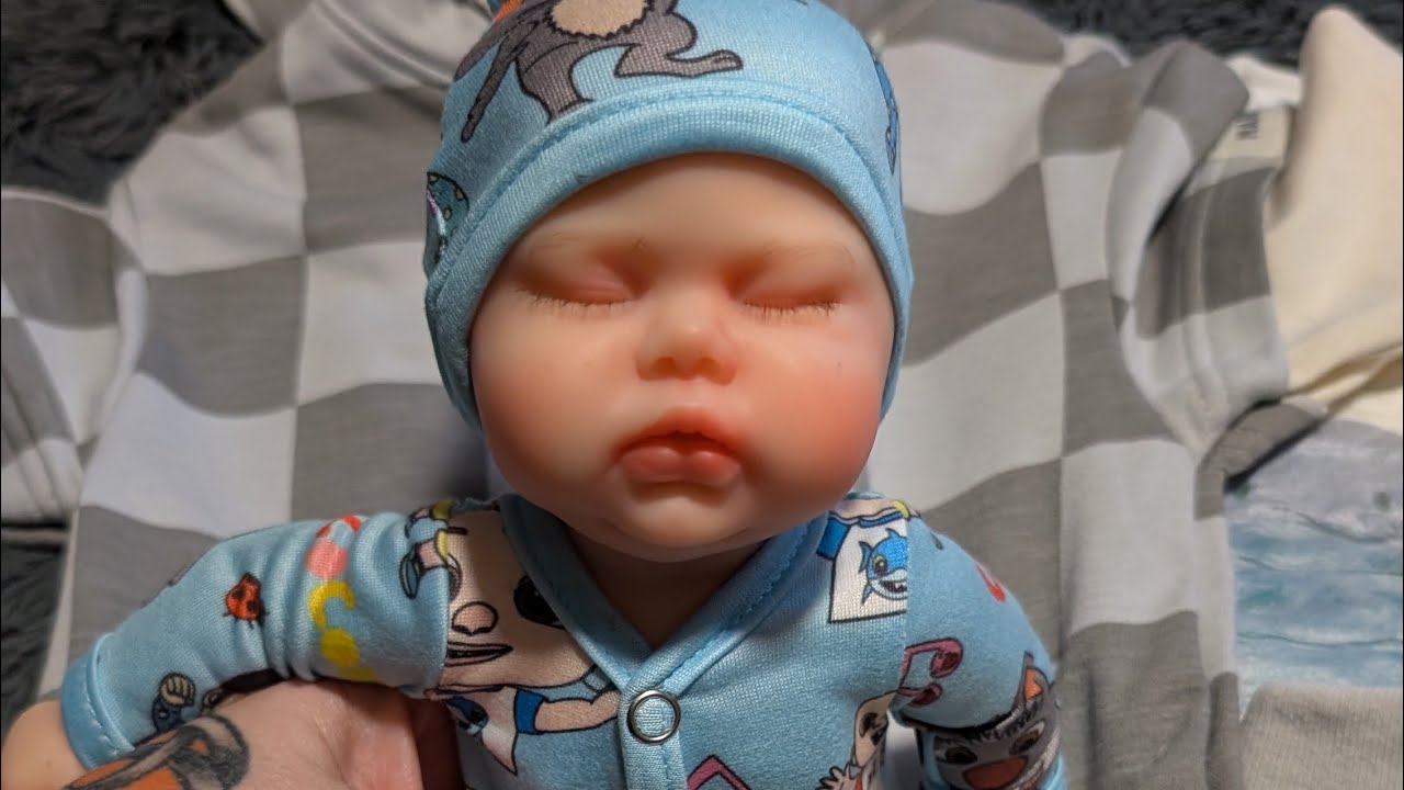 My new Tiny Baby and Outfit for new toddler 