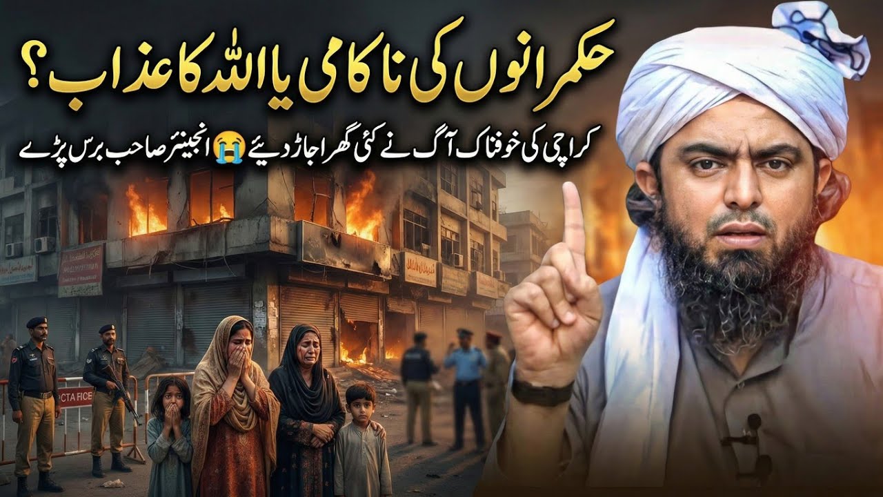 😭 Gul Plaza Karachi Fire | Dil Tod Dene Wali Haalat 🥺 Engineer Muhammad Ali Mirza