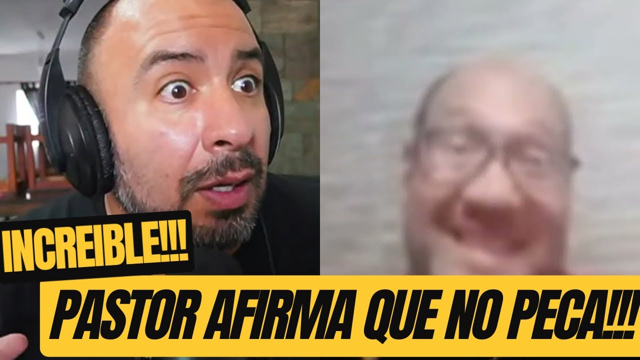 PASTOR entra y dice que NO COMETE PECADOS!!! 