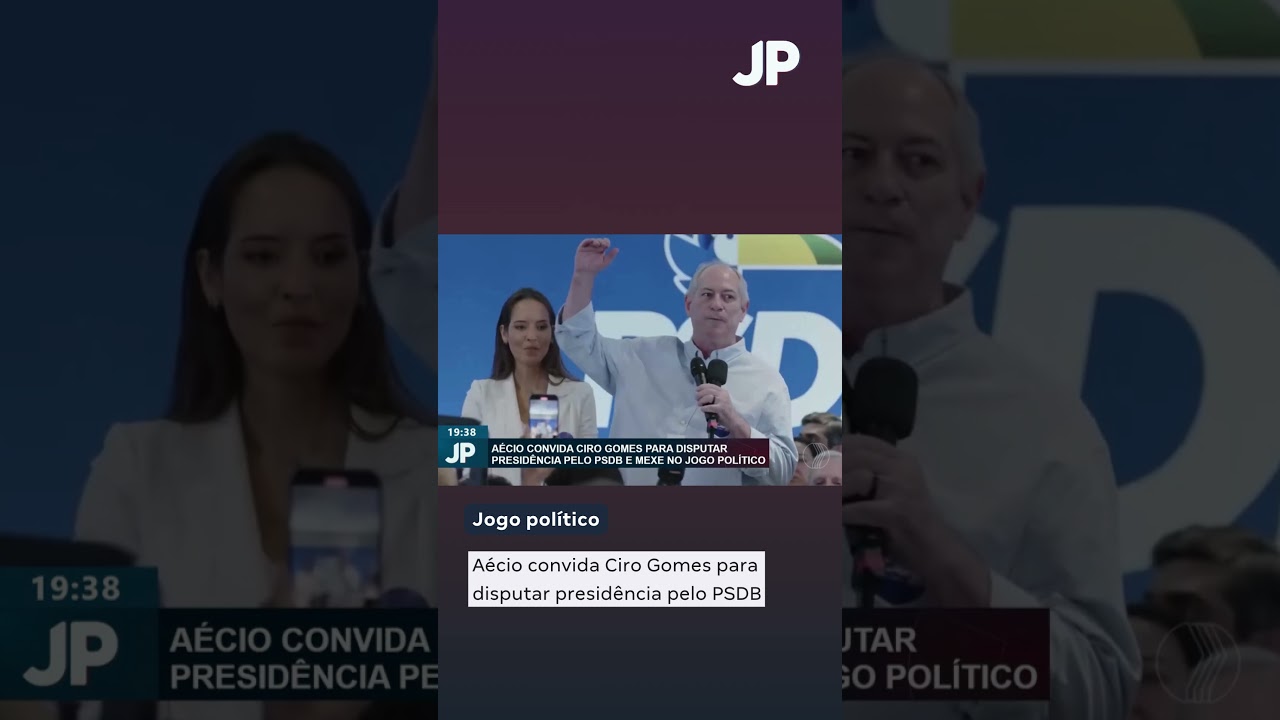 Convite de A&eacute;cio Neves a Ciro Gomes para disputar a Presid&ecirc;ncia pelo PSDB