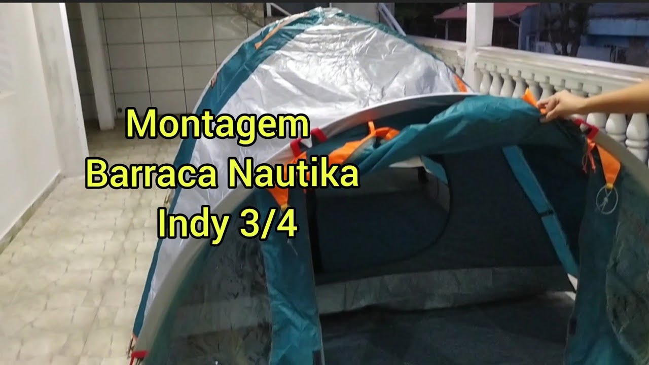 MONTAGEM BARRACA NAUTIKA INDY 3/4