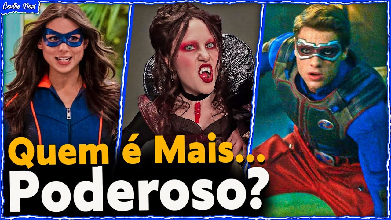 TOP 10 SUPER HERÓIS E VILÕES EM HENRY DANGER FORCE X THE THUNDERMANS