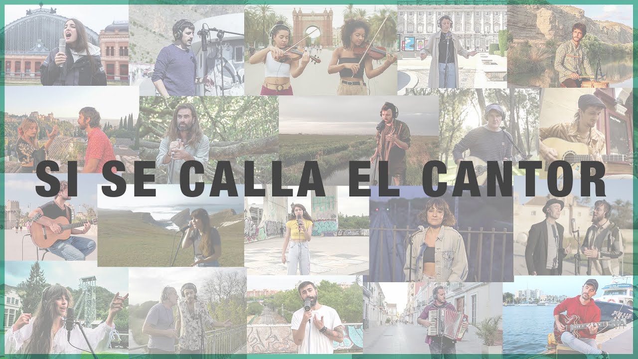 Si se calla el cantor &ndash; Juntxs por una #CulturaSegura