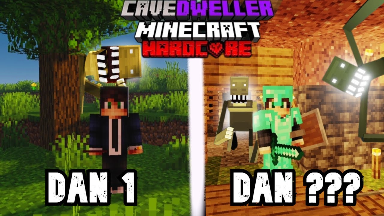 Prezivljavam Najstrasnije Minecraft Stvorenje - Cave Dweller