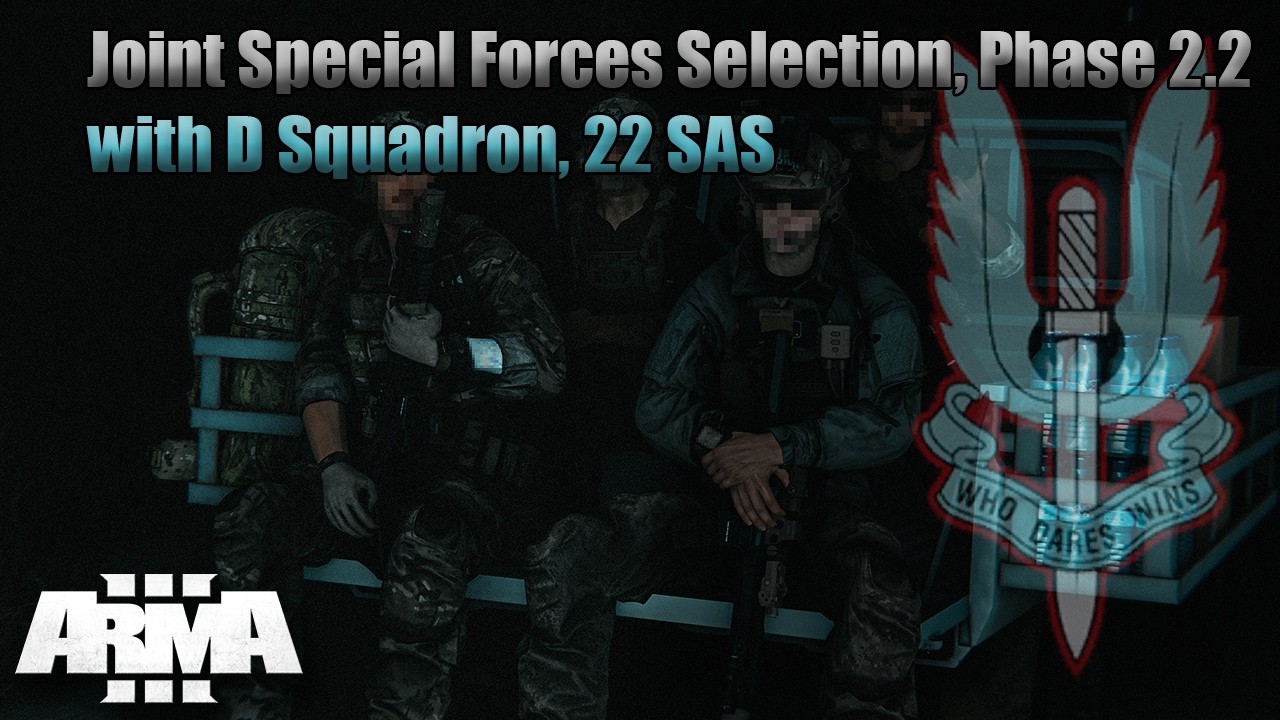 D Squadron, 22 SAS | UKSF Joint Special Forces Selection, Phase 2.2