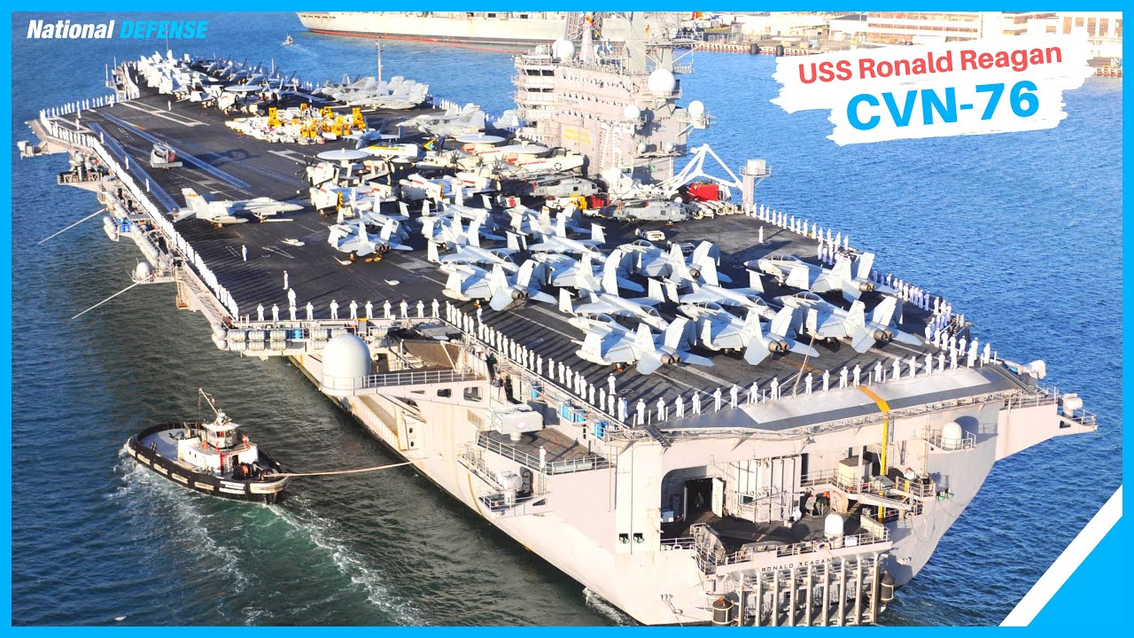 CVN-76 USS Ronald Reagan: This $13 Billion US Aircraft Carrier Cost $8 Million per Day to Run