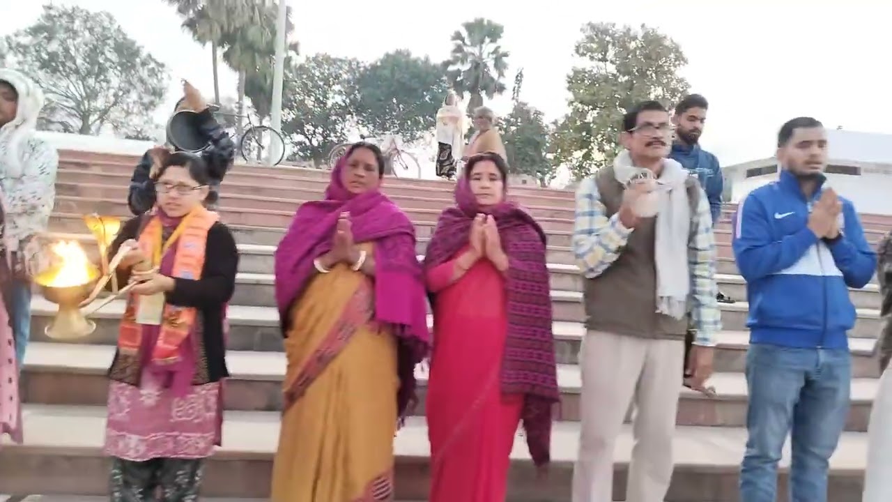 February 12, 2026,#Gangamahaarti #gangarishikrishi #namamigange #Bararisirihghat #Bhagalpur_bihar,