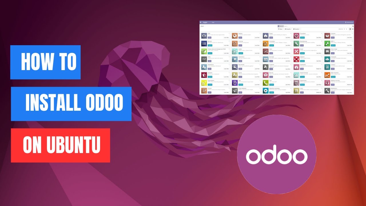 Как установить Odoo 17 на Ubuntu 24.04 | 22.04