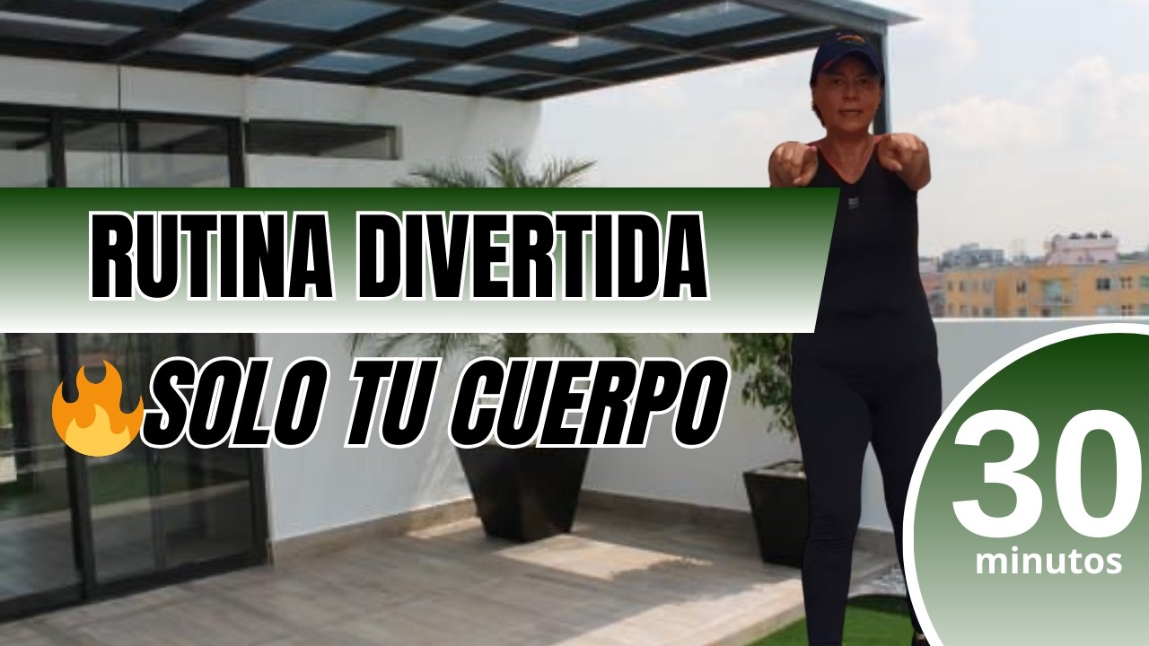 Rutina 30 Min con Peso Corporal en Casa | 4 Rounds Full Body +50 Sin Equipo@Activa_y_Plena50​