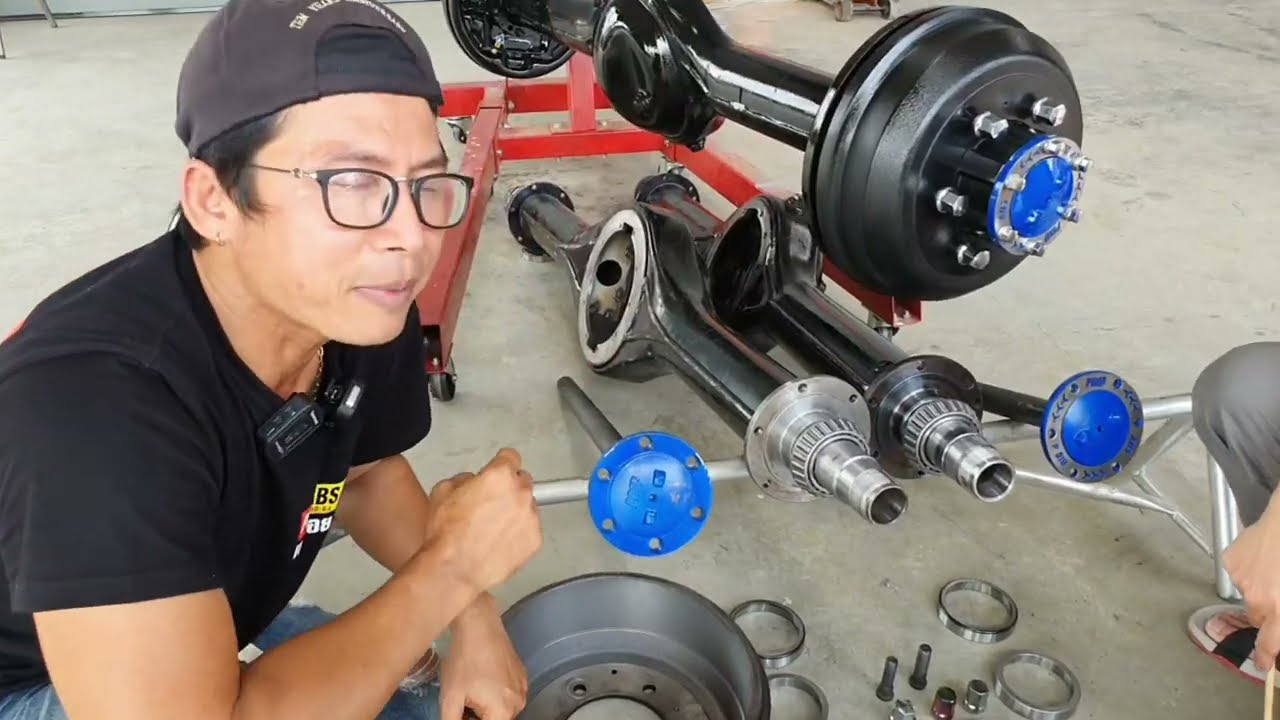 เพลาลอยโปร ลูกปืนใหญ่มีเบรคABS