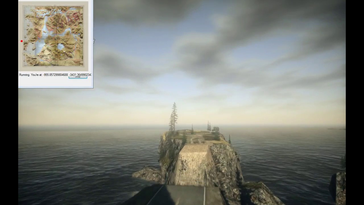 Exploring Alan Wake in Free Camera (Bright Falls map included)