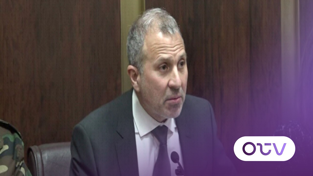 تصريح النائب جبران باسيل من مجلس النواب