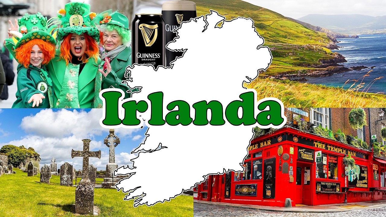 ☘️🍺 IRLANDA - Gli Stati Europei (Geografia - Scuola Secondaria) 🗺️ #irlanda  #europa