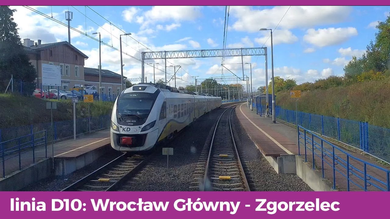 KD SPRINTER NYSA: Wrocław Główny - Bolesławiec - Węgliniec - Zgorzelec (linia D10) CABVIEW