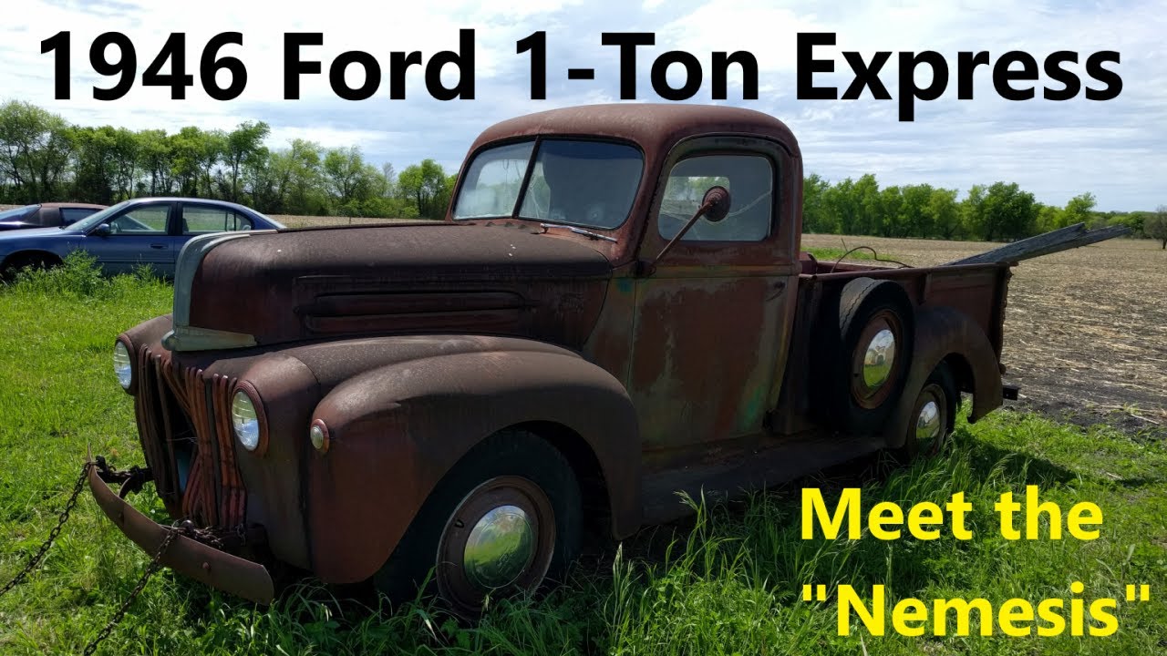 Meet the Nemesis - 1946 Ford One Ton Express Sitting for 40+ Years