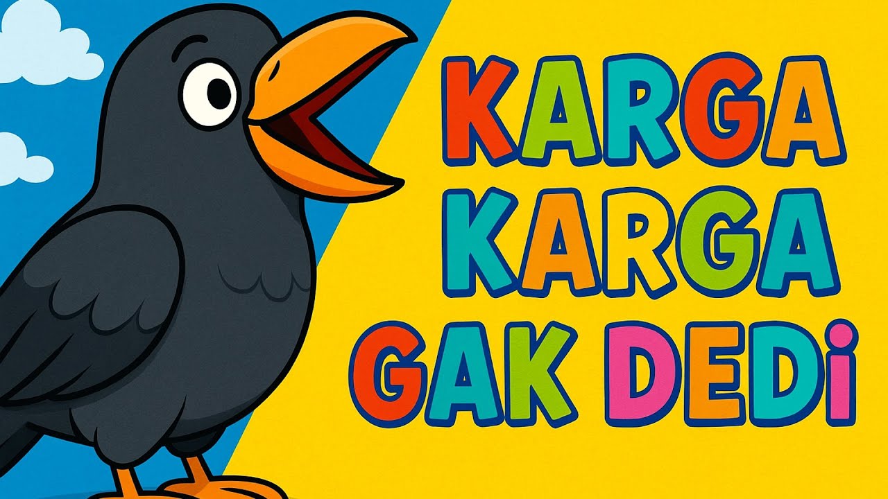🐦Karga Karga Gak Dedi 🐦 Bıdık &Ccedil;ocuk Şarkıları l Bebek Şarkıları