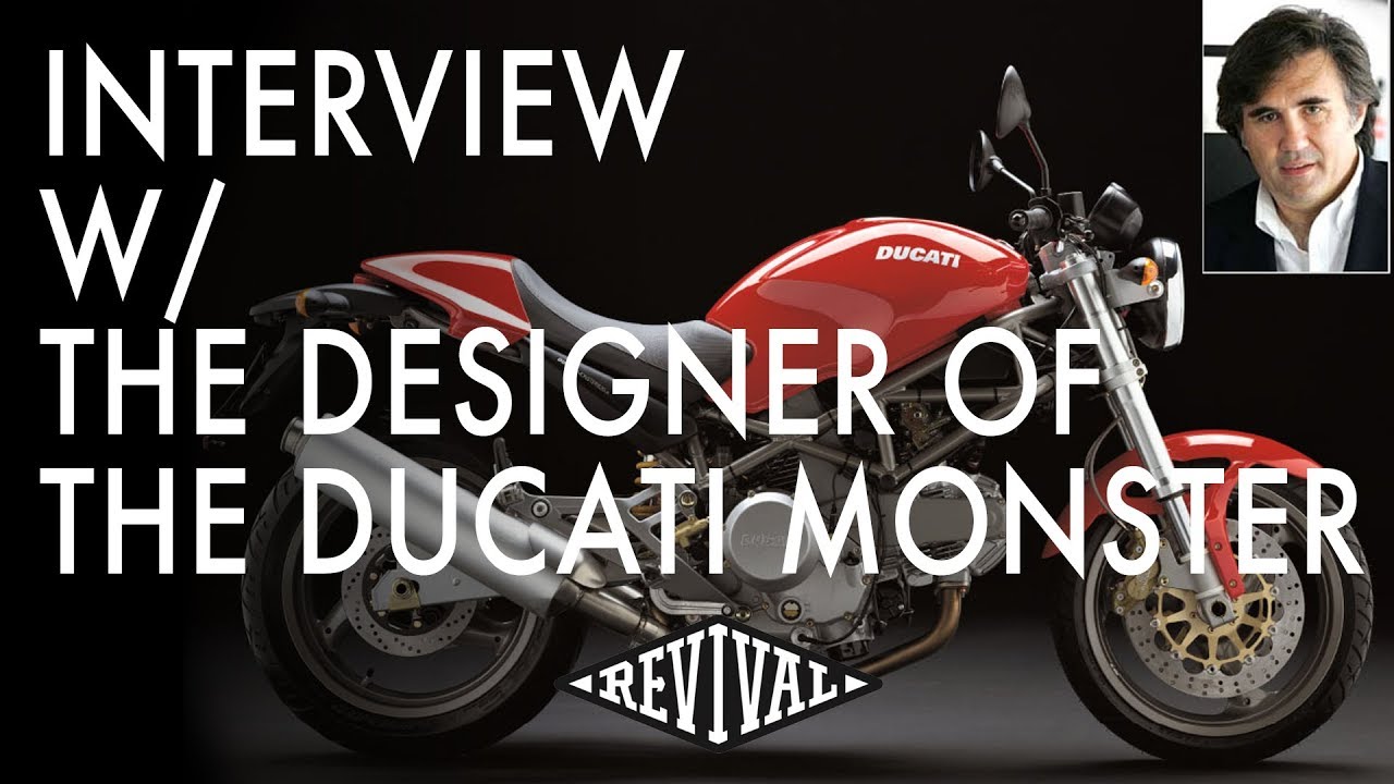 Interview with the designer of the Ducati Monster - Miguel Galuzzi