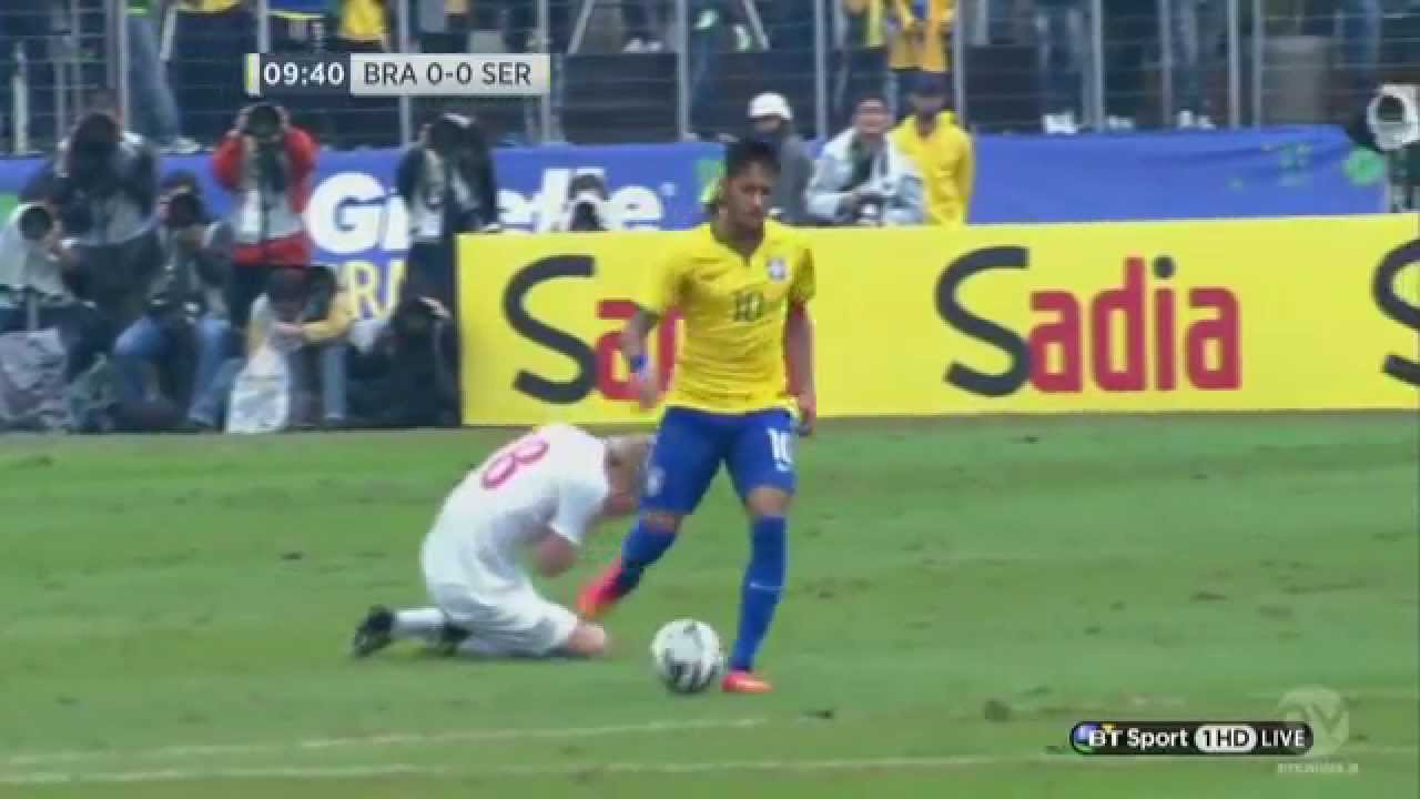 Neymar vs Serbia 13-14 (Home) HD By Geo7prou