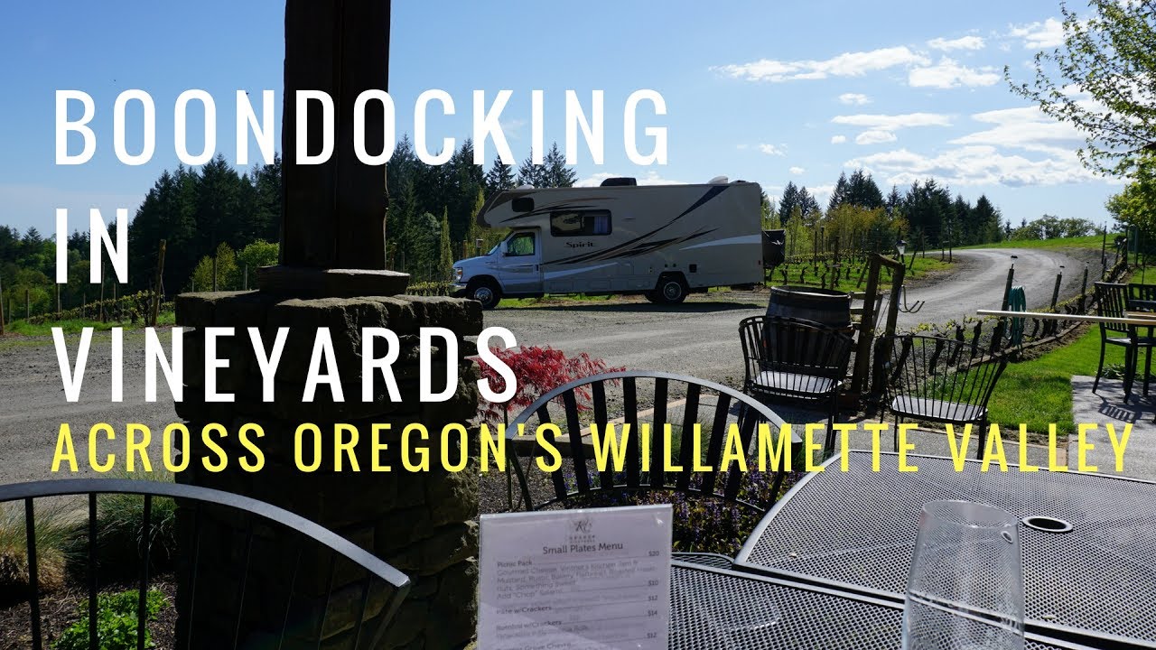 Boondocking at Vineyards in Oregon | Solo Female RVer