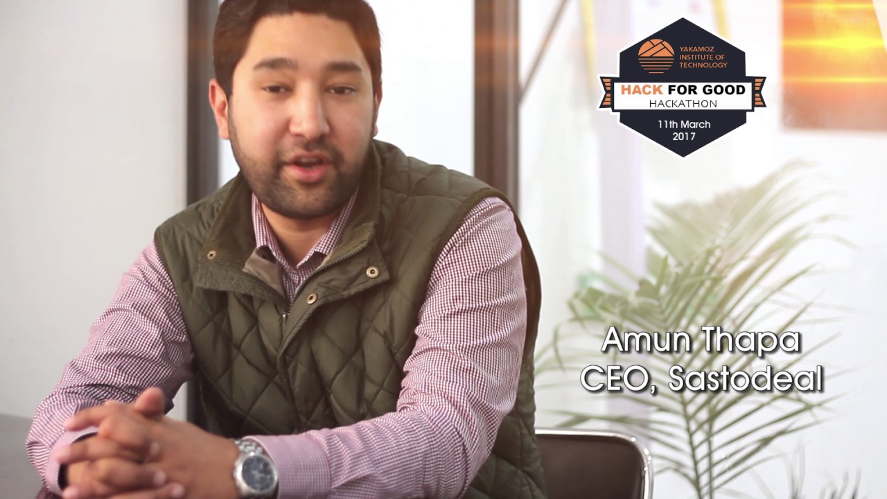 Amun Thapa - SastoDeal | Hackathon | Yakamoz Institute Of Technology