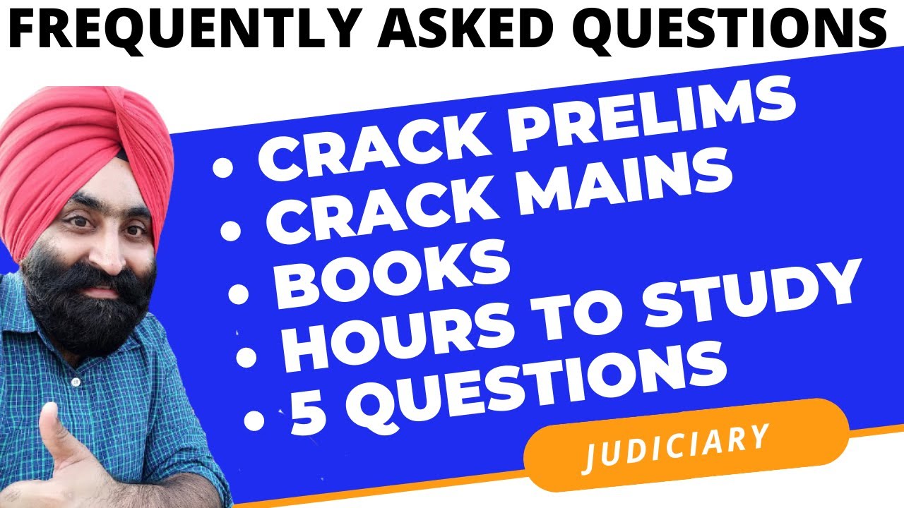 Questions for Judiciary Exam (Frequently Asked) | Q & A's for Judicial Services Exam