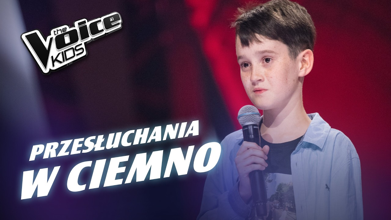 Benjamin Gilbert - &bdquo;Let It Be&rdquo; - Przesłuchania w ciemno | The Voice Kids Poland 9