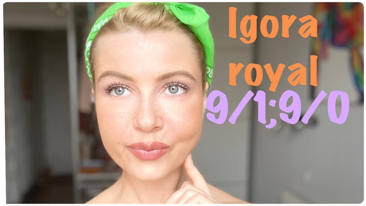 IGORA ROYAL 9.1+9.0 / ЖИЗНЬ ВОЛОС за 2 месяца