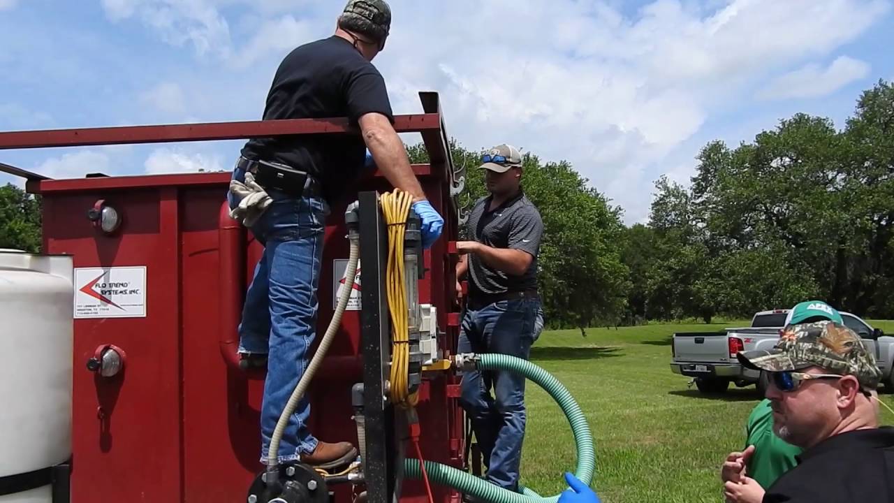 Grease Trap Waste Sludge Mate Container Filter Dewatering Demonstration