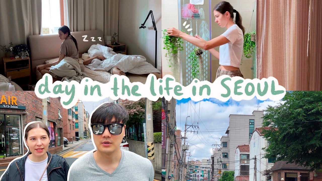 Simple day in our life in SEOUL 🇰🇷 Burnout? Getting ready to travel ✈️ What we do on our 'day off'