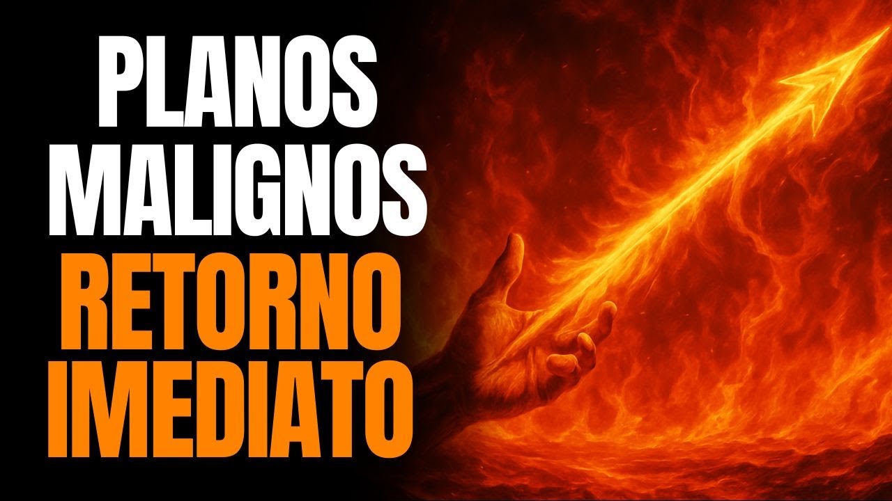 TODO PLANO MALIGNO IRÁ RETORNAR COM FORÇA REDOBRADA AO REMETENTE COM ESSE SALMO
