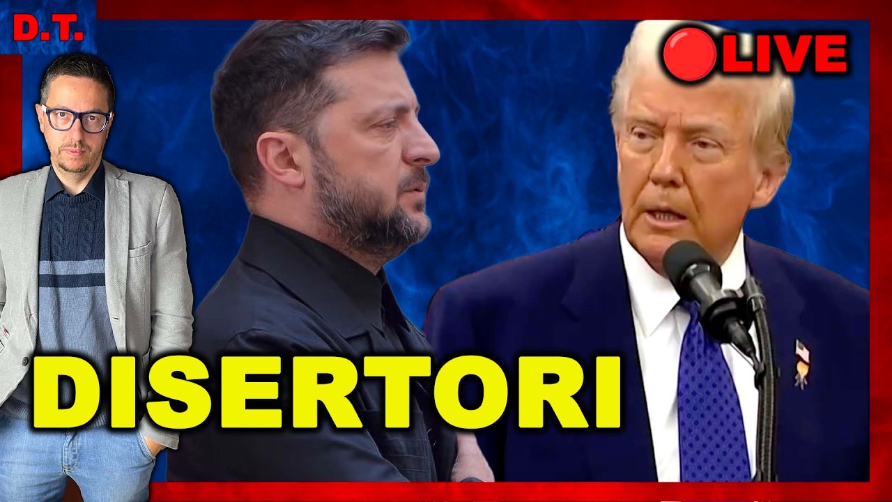 DISERTORI UCRAINI, KIEV CI RIVENDE LE ARMI, DAZI TRUMP ANNULLATI | Live Ep40🔴
