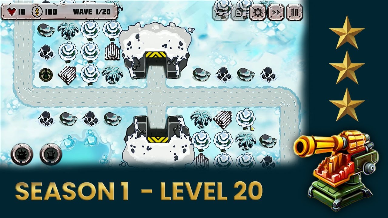 Battle Strategy: Tower Defense - Season 1 Level 20 Walkthrough