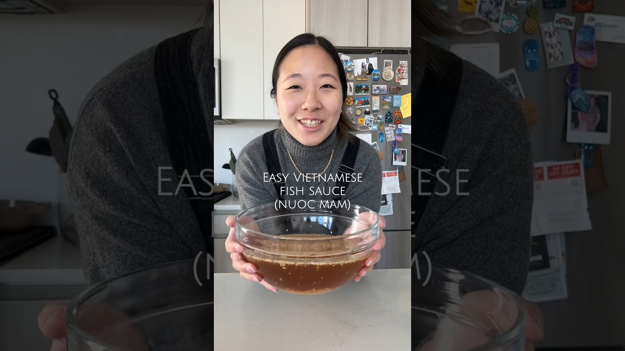 Easy Vietnamese fish sauce! #easyrecipe