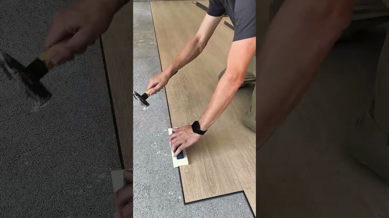 Laminate installation #laminat #parket #parkett