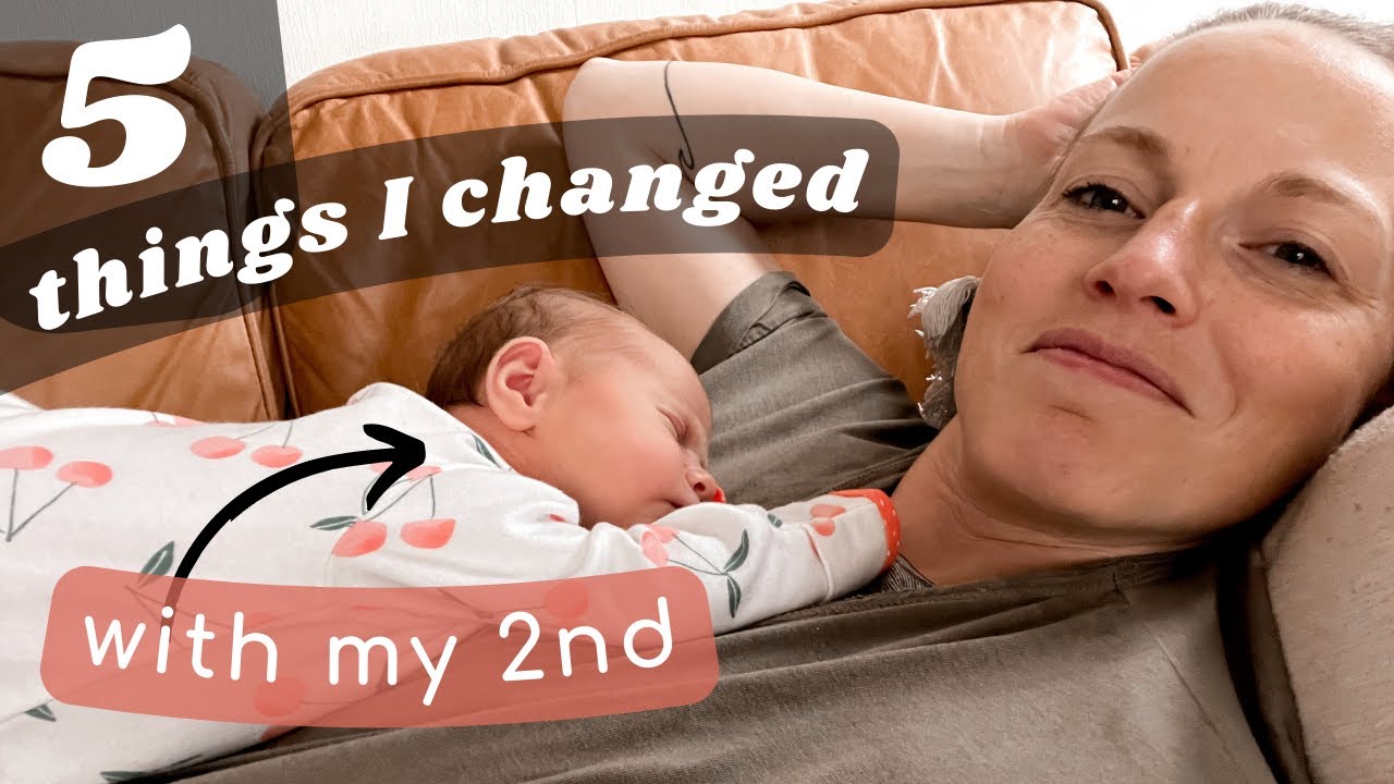Second baby: 5 things I changed (and kept the same)