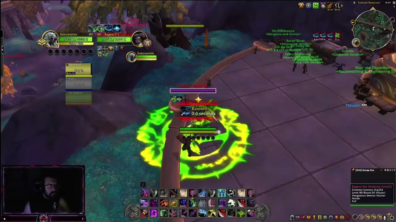 WAR WITHIN SUB ROGUE ARENA - THUG CLEAVE - STREAM HIGHLIGHTS