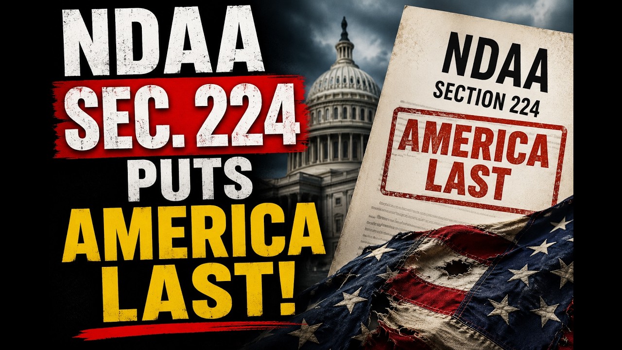 Раздел 224 NDAA ставит интересы Америки на последнее место!