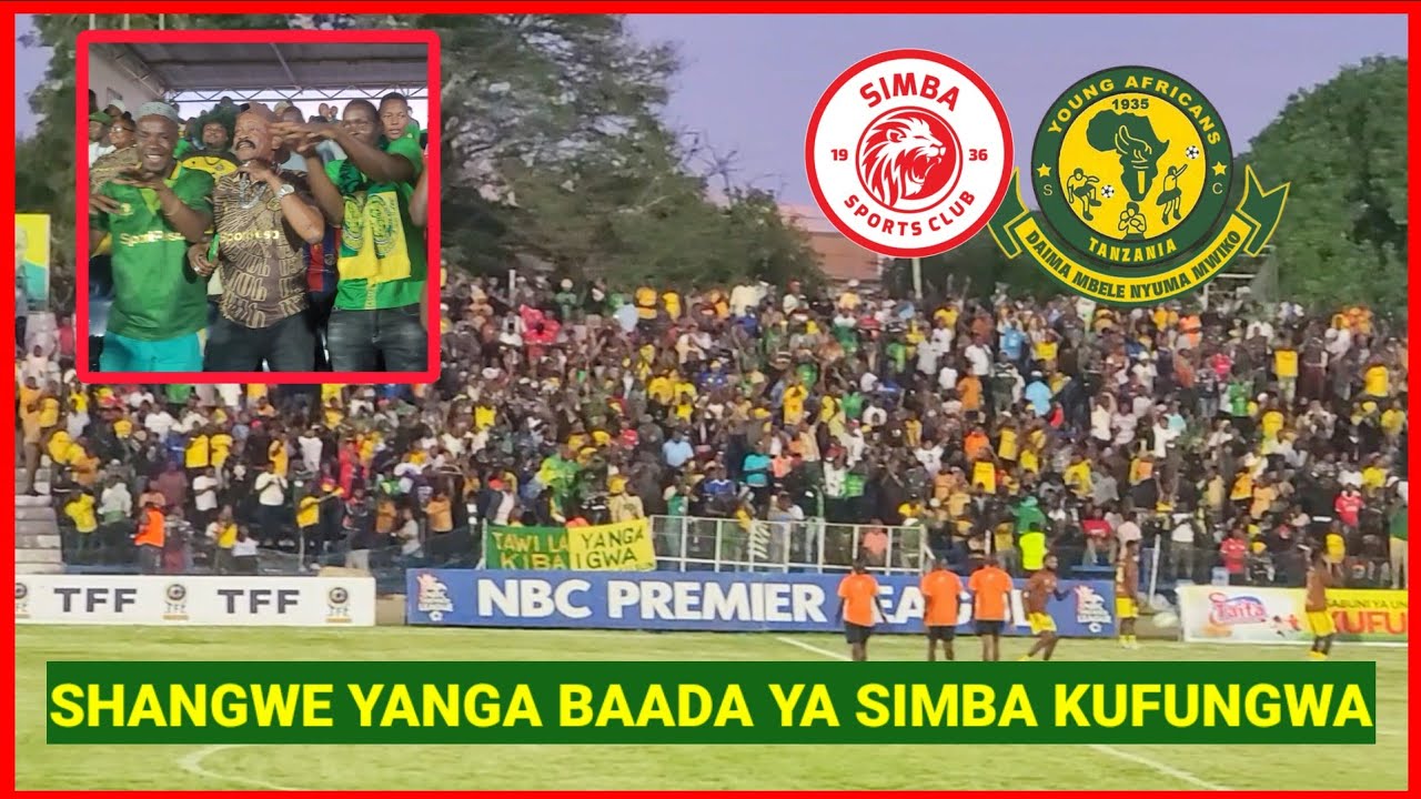 TAZAMA SHANGWE LA MASHABIKI WA YANGA DODOMA WALIVYOSHANGILIA BAADA YA SIMBA KUFUNGWA MABAO 2-0 AZAM